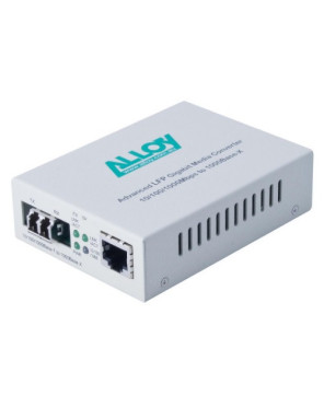 Buy Alloy 10Km 10/100/1000Base-T to Single Mode 1310nm Gigabit Fibre LC Converter GCR2000LC.10