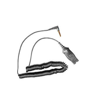 Buy HP Poly/Plantronics MO300 10Ft 3.5mm to QD Coiled Cable 38541-04 / 920Q1AA for iPhone