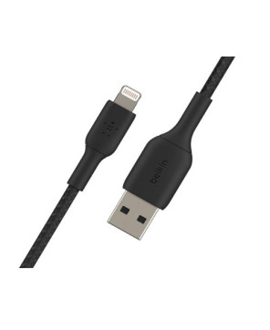 Buy Belkin 1M USB-A to Lightning Braided Cable in Black CAA002BT1MBK for iPhone & iPad