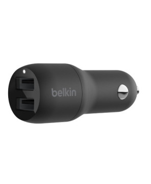 Buy Belkin 2-Port 12W/2.4A USB-A Car Charger CCB001BTBK