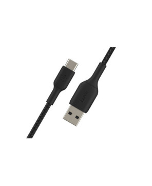 Buy Belkin 1M USB-A to USB-C Charge/Sync Braided Cable in Black CAB002BT1MBK for Smartphones