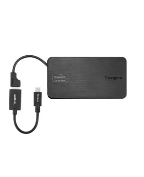 Buy Targus USB 3.0 and USB-C Dual Travel Dock DSU100US for PCs, Macs, and Android Devices