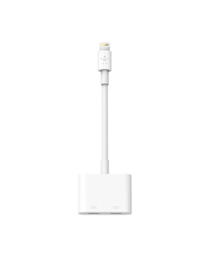 Belkin Lightning Charge Audio Port Splitter - The Telecom Shop