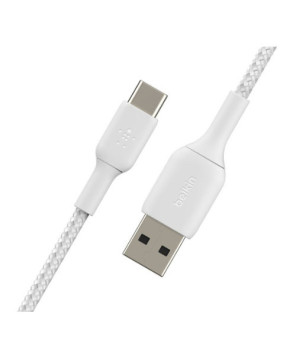 Buy Belkin 1M Boost Charge Braided USB-A to USB-C Charge/Sync Cable in White CAB002BT1MWH