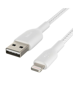 Buy Belkin 1M Boost Charge Braided USB-A to USB-C Charge/Sync Cable in White CAB002BT1MWH