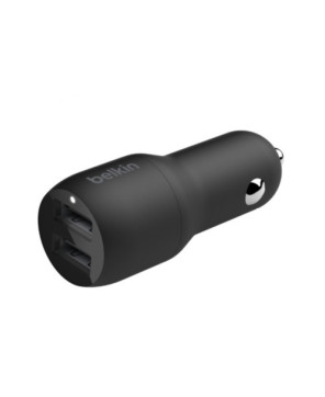 Buy Belkin BOOST CHARGE Dual USB-A Car Charger + USB-A to Micro-USB Cable CCE002BT1MBK for Mobile Devices