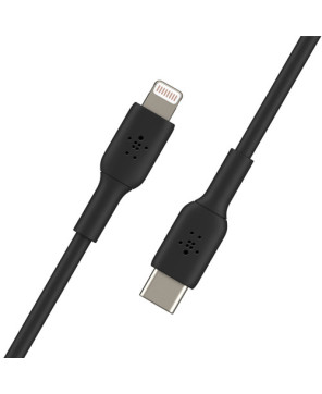 Buy Belkin 1M USB-C to Lightning Charge/Sync Cable in Black CAA003BT1MBK for iPhone and iPad