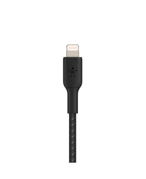 Buy Belkin 1M USB-C to Lightning Charge/Sync Braided Cable in Black CAA004BT1MBK for iPhone and iPad