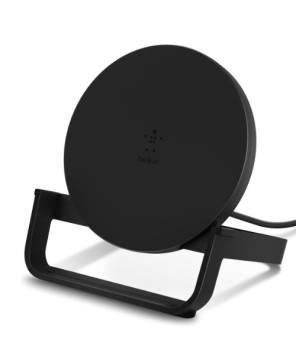 Buy Belkin Boost Charge 10W QI Wireless Charging Stand in Black WIB001BTBK for Apple and Samsung Devices