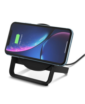 Buy Belkin Boost Charge 10W QI Wireless Charging Stand in Black WIB001BTBK for Apple and Samsung Devices