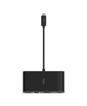 Buy Belkin USB-C Multimedia Charge Adapter 100w Docking Station AVC004BTBK