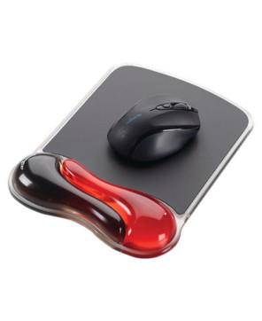 Buy Kensington Duo Gel Mouse Pad with Wrist Rest in Black/Red 62402