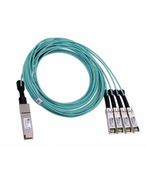 Lenovo 20m 100G to 4x25G Breakout Network Active Optical Cable 7Z57A03555 for ThinkSystem Broadcom P125e NetXtreme