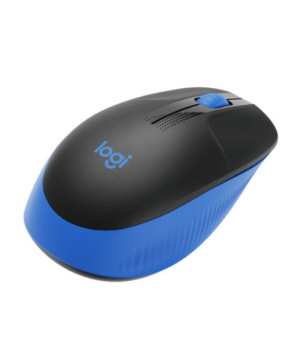 Buy the Logitech M190 Full Size Wireless Mouse in Blue 910-005914