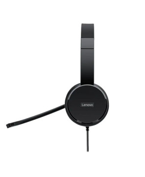 Buy Lenovo 100 Stereo USB On Ear Headset 4XD0X88524