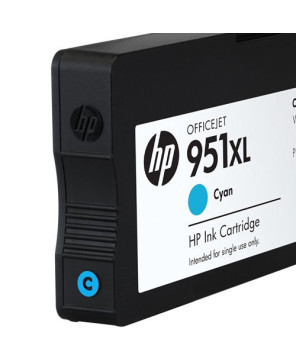 Buy HP 951XL High Yield Cyan Original Ink Cartridge CN046AA for HP Officejet Pro 8100 ePrinter series, HP Officejet Pro 8600 e-All-in-One series