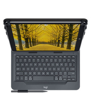 Buy Logitech Universal Folio Case with integrated Bluetooth keyboard 920-008334 for 9-10 inch Apple, Android, Windows Tablets