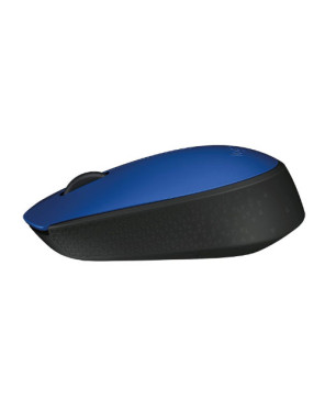 Logitech M171 1000 dpi Wireless Mouse in Blue, Black 910-004656