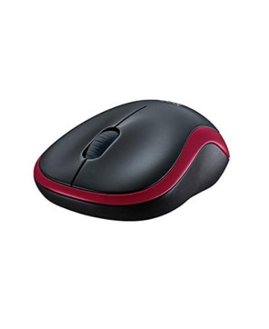 Buy Logitech M185 Compact Wireless Mouse in Red with 2.4 GHz USB Wireless Receiver 910-002503