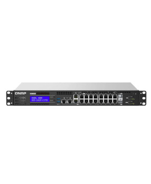 Buy Qnap 16GB,10GbE 18 Port Web Managed Poe Switch QGD-1602P-C3758 with Atom-C3758 