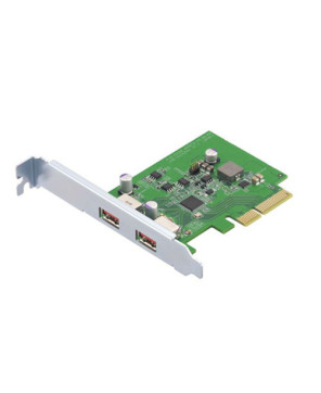 Buy Qnap Dual Port USB 3.2 Gen 2 Expansion Card for QTS 4.3.6 and Above QXP-10G2U3A