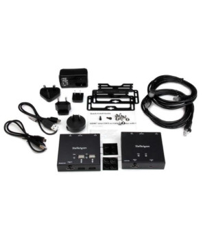 Buy Startech HDMI Over CAT6 Extender with 4-Port USB Hub ST121USBHD