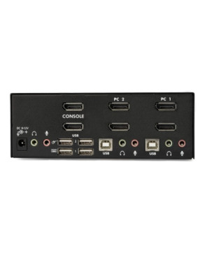 Buy Startech SV231DPDDUA2 2-Port DisplayPort Dual-Monitor KVM Switchbox