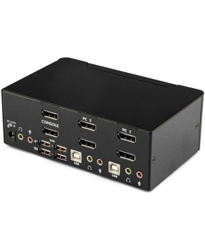 Buy Startech SV231DPDDUA2 2-Port DisplayPort Dual-Monitor KVM Switchbox