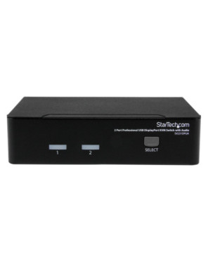 Buy StarTech 2 Port USB DisplayPort KVM Switch with Audio SV231DPUA