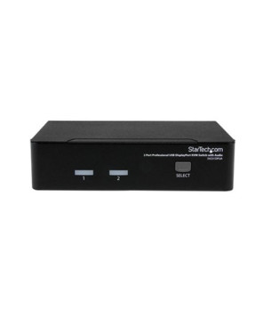 Buy StarTech 2 Port USB DisplayPort KVM Switch with Audio SV231DPUA