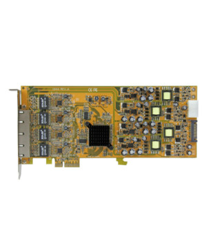 Buy StarTech 4 Port Gigabit Power Over Ethernet PCIe Network Card ST4000PEXPSE