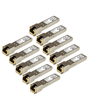 Buy Startech Cisco GLC-T Compatible SFP Transceiver Module GLCT10PKST for Switches and Routers