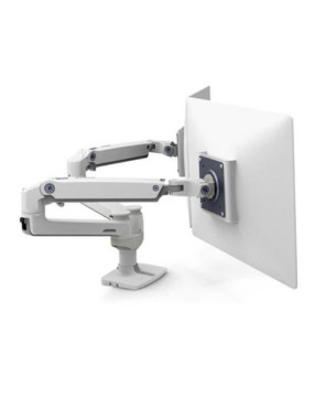 Buy Ergotron LX Dual Side-by-Side Mounting Arm in White 45-491-216 for Monitor