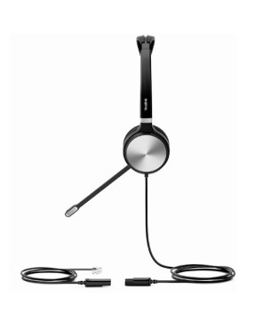 Yealink YHS36 Binaural Wideband Noise Cancelling Headset with QD Connection YHS36-D