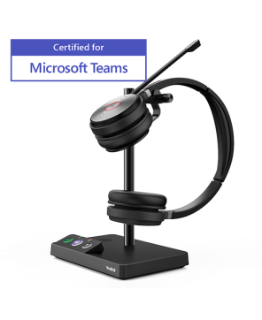 Buy Yealink WH62 Microsoft Teams DECT Stereo Wireless Headset TEAMS-WH62-D