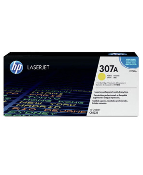 Buy HP 307A Yellow Original LaserJet Toner Cartridge CE742A for HP Colour LaserJet Professional Printer