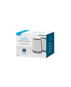 Buy Bundle 2x Orbi AX6000 Tri-Band Mesh WiFi 6 System RBK852-100AUS