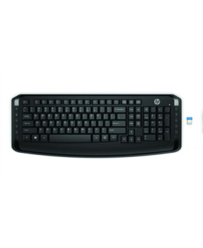 HP Wireless Keyboard and Mouse 300 in Black 3ML04AA