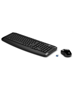 HP Wireless Keyboard and Mouse 300 in Black 3ML04AA