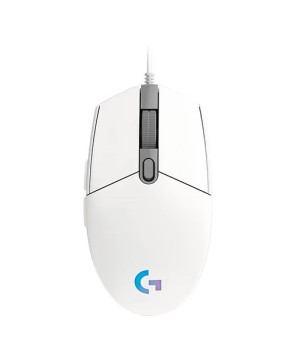 Buy Logitech G203 LIGHTSYNC Wired USB Optical Gaming Mouse in White 910-005791