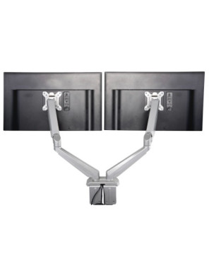 Buy Startech Dual Monitor Desk Arm with USB and Audio ARMSLIMDUOS for Up to 32" Display