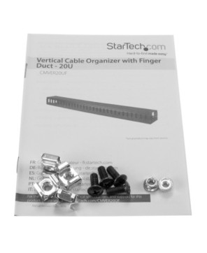 Buy Startech 0.91M Vertical Cable Organizer with Finger Ducts CMVER20UF for Rack Server