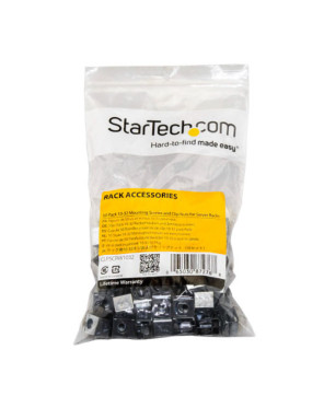 Buy StarTech 50x 10-32 Rack Mount Screws and Slide-On Cage Nuts CLPSCRW1032 for Server Rack