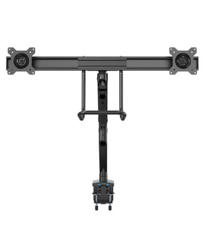 Buy StarTech Desk Mount Dual Monitor Arm with USB & Audio - Slim Full Motion Adjustable Dual Monitor VESA Mount ARMSLIMDUAL2USB3 for up to 32" Displays