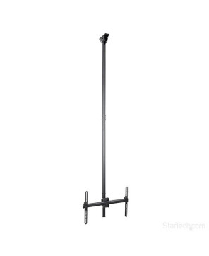 StarTech 8.2' to 9.8' Long Pole Ceiling TV Mount FPCEILPTBLP for 32" to 75" Displays