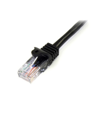 Buy StarTech 0.5m Cat5e Ethernet Patch Cable with Snagless RJ45 Connectors 45PAT50CMBK in Black