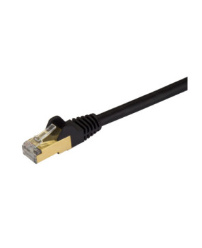 Buy StarTech 3 ft Cat6a Ethernet Patch Cable 10 Gigabit Shielded Snagless C6ASPAT3BK in Black