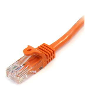 Buy StarTech 2m Cat5e Ethernet Patch Cable with Snagless RJ45 Connectors 45PAT2MOR in Orange