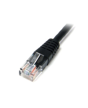 Buy StarTech 15m Cat5e Patch Cable with Molded RJ45 Connectors M45PAT15MBK in Black