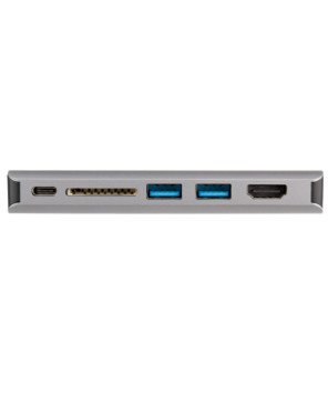 Buy StarTech USB-C Multiport Adapter with HDMI or VGA Attached Cable DKT30CHVAUSP